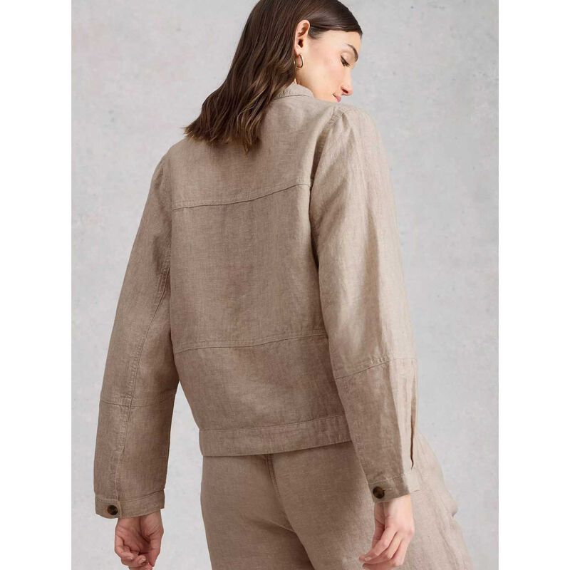 White Stuff Camille Linen Jacket image number 5